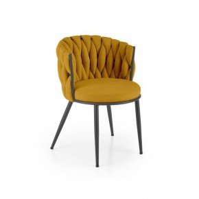 Стул HALMAR K516 горчичный/черный